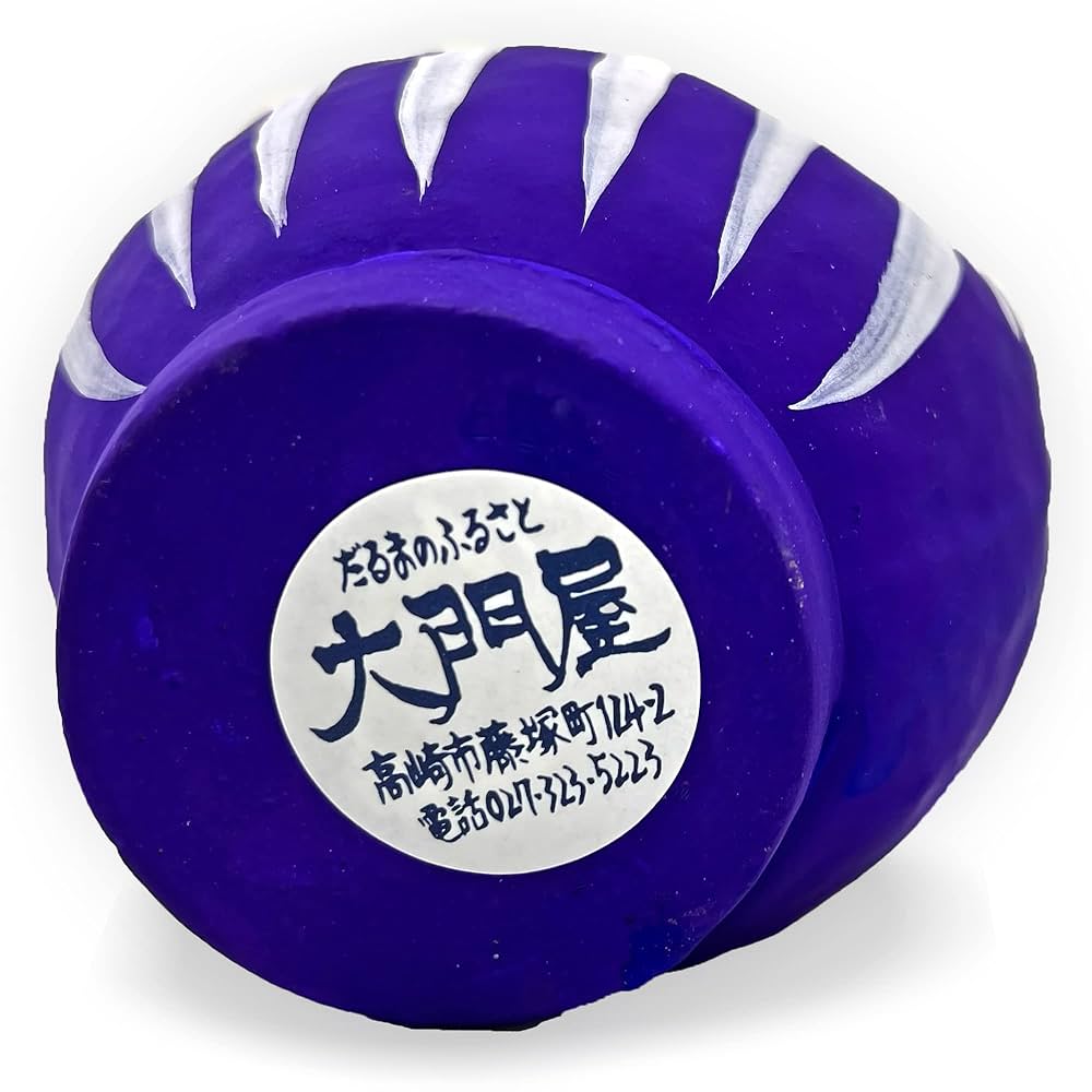渡辺おさむ　達磨Sweet Daruma  Purple  Fake Cream 渡辺おさむ 達磨Sweet Daruma Purple Fake Cream Japanese 1.75